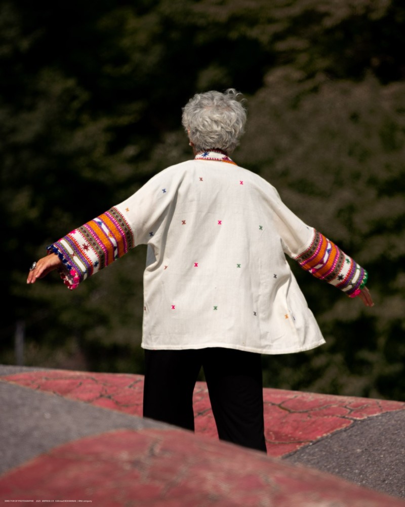 Kimono d'exception en laine Gujarat