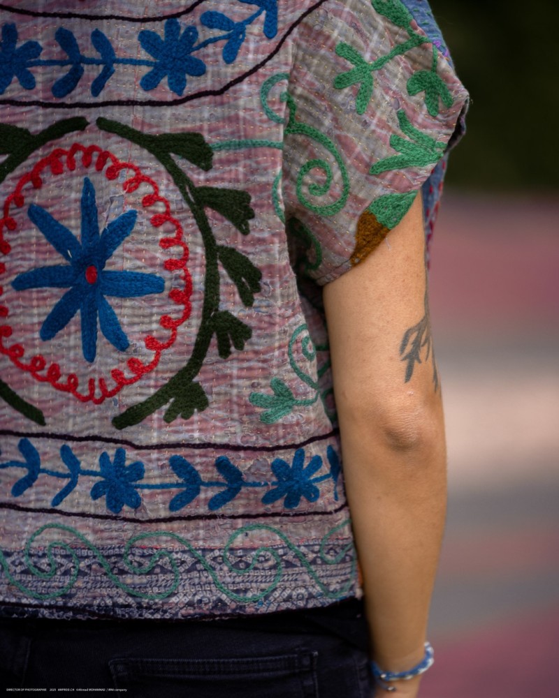 Gilet en coton Shanti