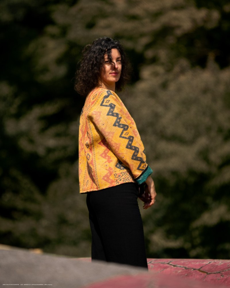 Veste kantha réversible Lahore