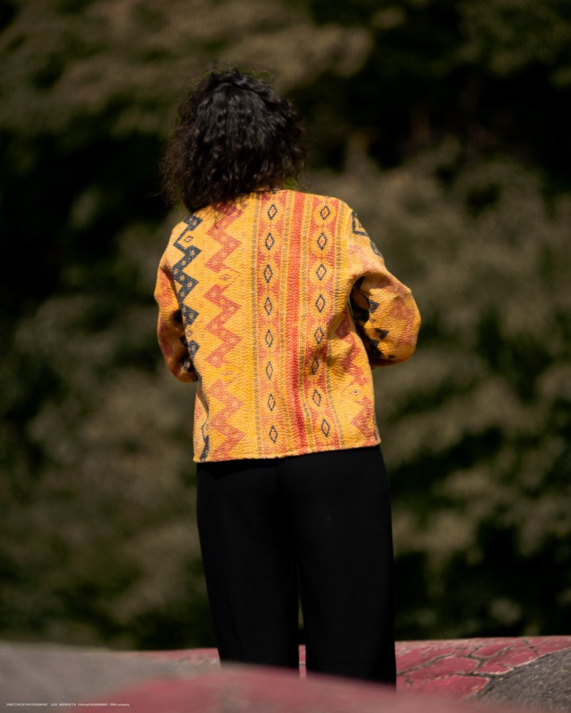 Veste kantha réversible Lahore