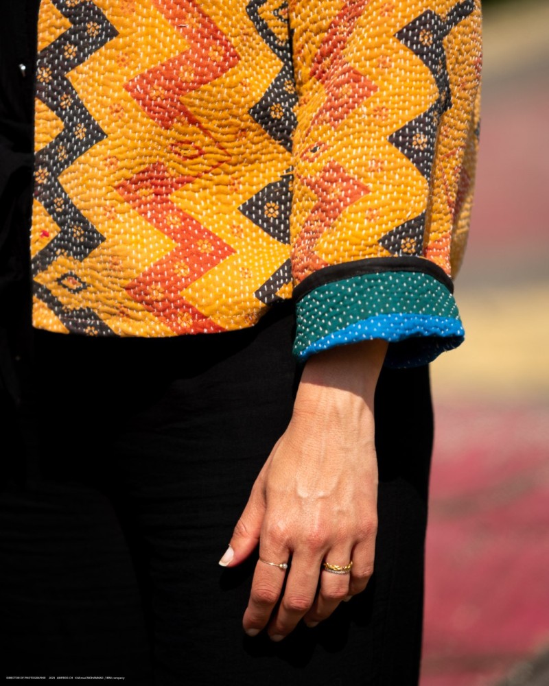 Veste kantha réversible Lahore
