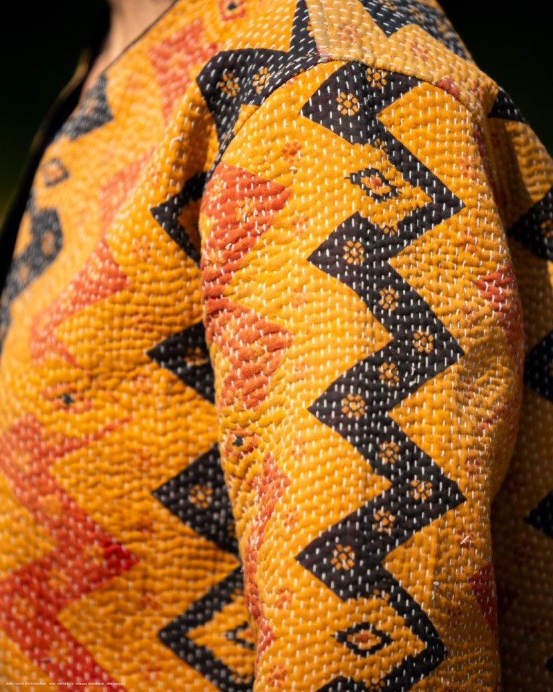 Veste kantha réversible Lahore