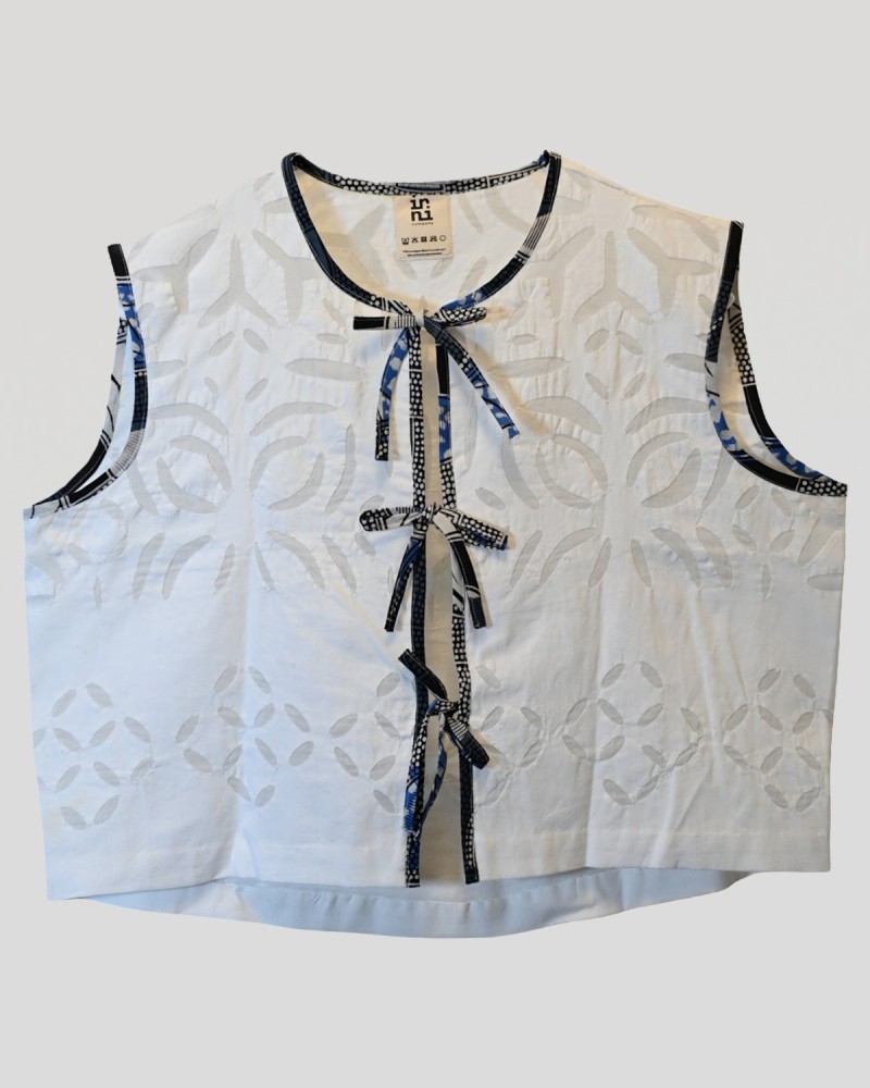 Gilet d'exception en coton Christyl