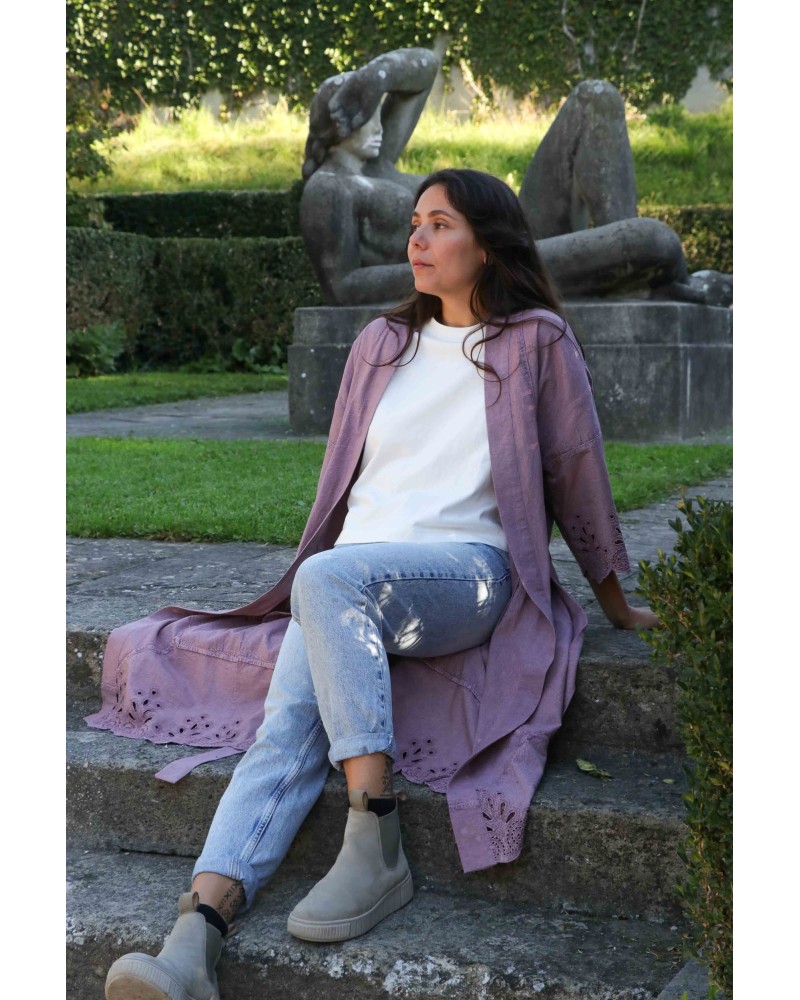 Kimono long  d'exception Piccardy