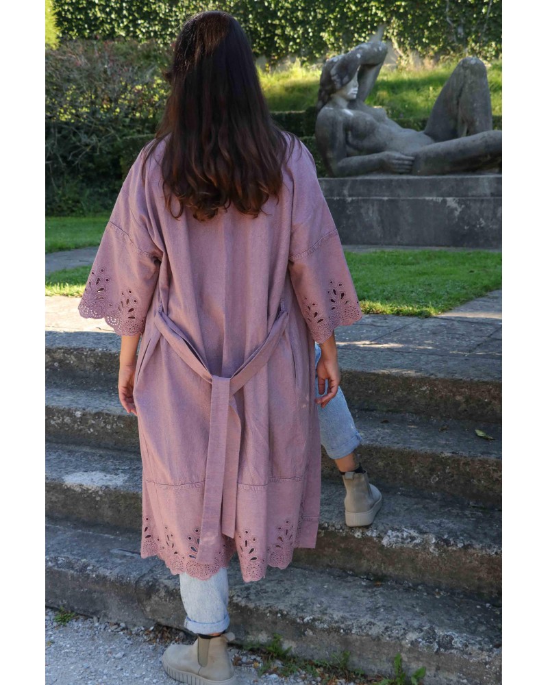 Kimono long  d'exception Piccardy